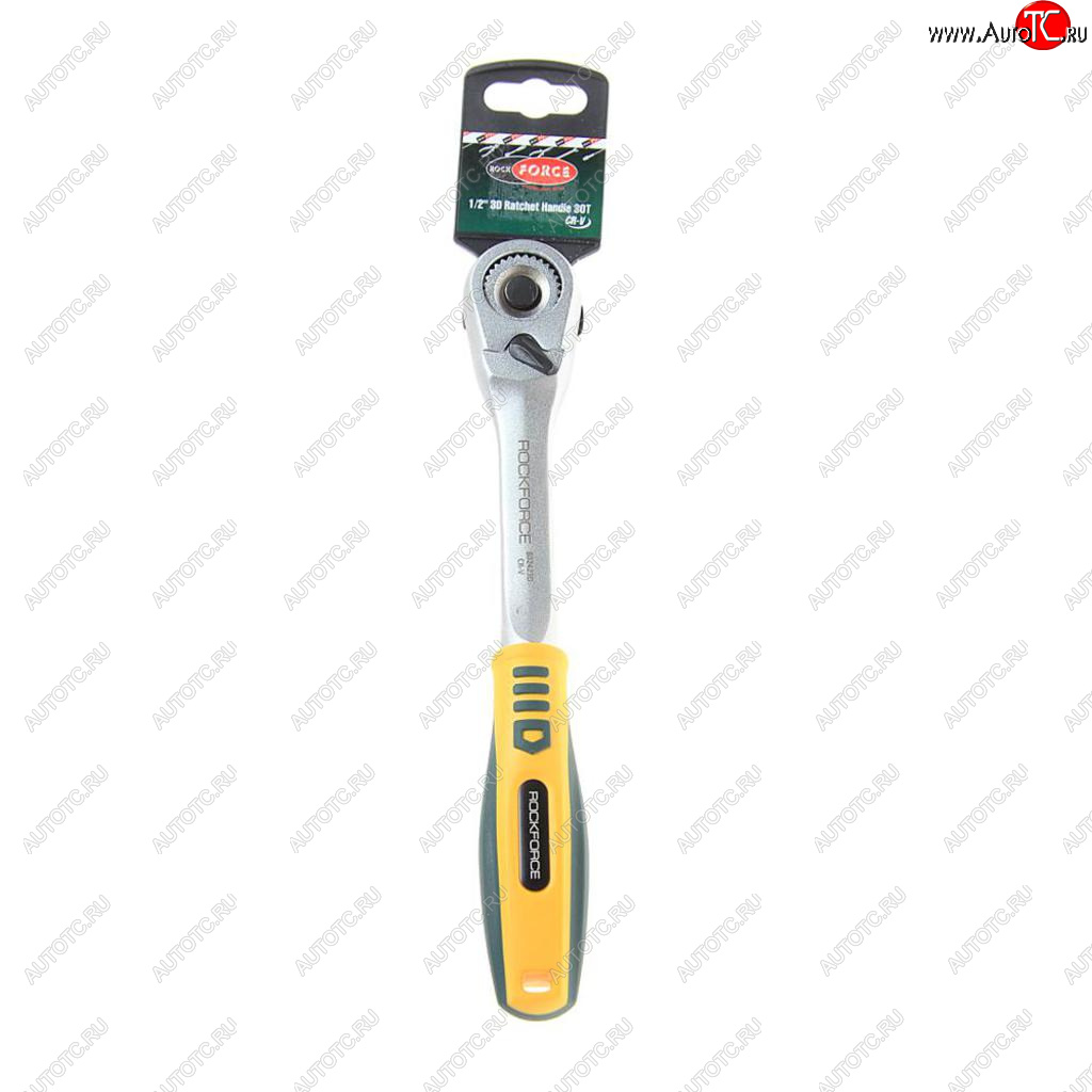 3 599 р. Ключ трещотка 12 30 зубьев с плавающим механизмом ROCKFORCE ROCKFORCE rf-802423d  с доставкой в г. Керчь