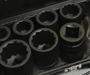 5 799 р. Набор головок торцевых 1 12-ти гранных 24-46мм ударных глубоких 7 предметов в кейсе ROCKFORCE ROCKFORCE rf-8072-9mpb  с доставкой в г. Керчь. Увеличить фотографию 2