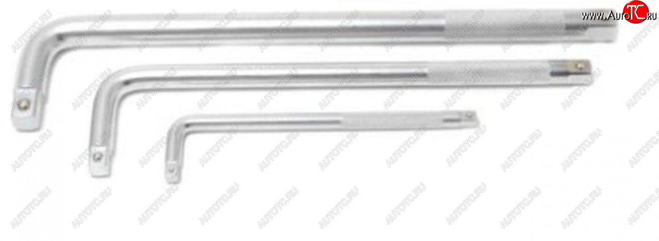 263 р. Вороток 14 L=150мм Г-образный с накаткой ROCKFORCE ROCKFORCE rf-8152150  с доставкой в г. Керчь