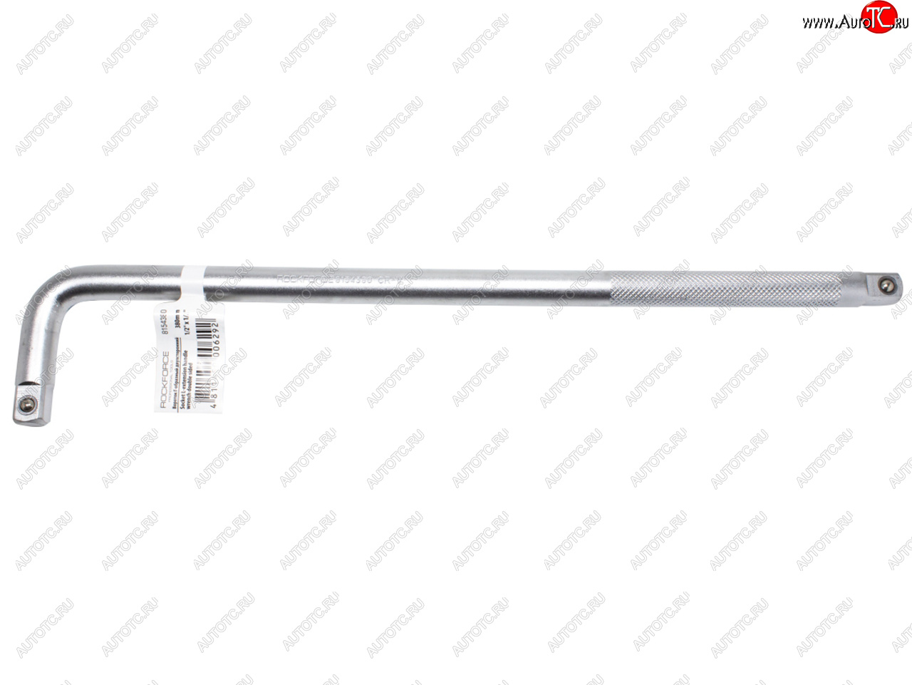 599 р. Вороток 12 L=300мм Г-образный с накаткой ROCKFORCE ROCKFORCE rf-8154300  с доставкой в г. Керчь