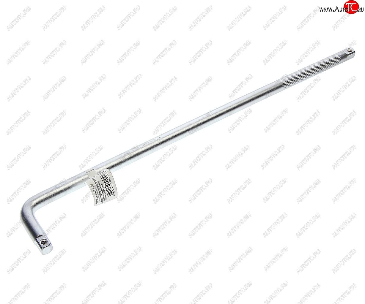 1 499 р. Вороток 12 L=510мм Г-образный с накаткой ROCKFORCE ROCKFORCE rf-8154510  с доставкой в г. Керчь