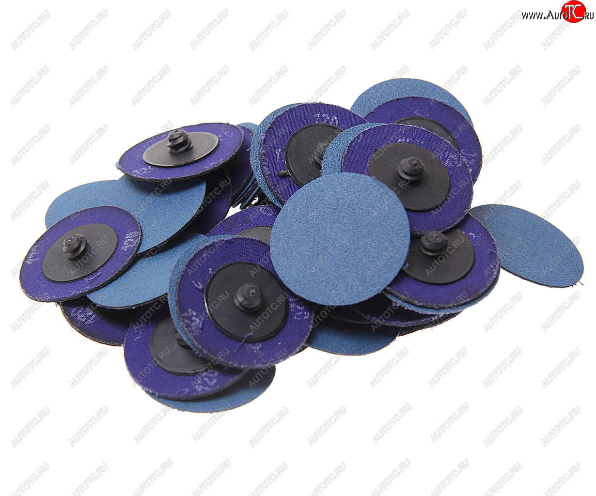 2 299 р. Круг шлифовальный 50мм (№120) абразивный синий 50шт. ROCKFORCE ROCKFORCE rf-bd2120z  с доставкой в г. Керчь