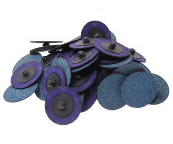 2 299 р. Круг шлифовальный 50мм (№40) абразивный синий 50шт. ROCKFORCE ROCKFORCE rf-bd240z  с доставкой в г. Керчь. Увеличить фотографию 1