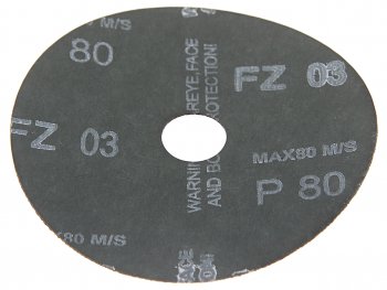 82 р. Круг шлифовальный 125мм (№80) абразивный ROCKFORCE ROCKFORCE rf-bd580d  с доставкой в г. Керчь. Увеличить фотографию 2