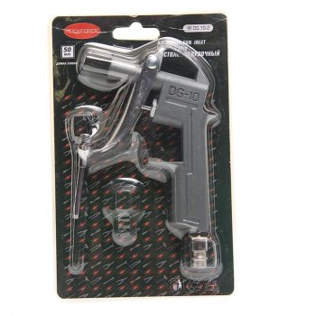 369 р. Пистолет продувочный пневматический (сопло 50мм) в блистере ROCKFORCE ROCKFORCE rf-dg-10-2  с доставкой в г. Керчь. Увеличить фотографию 3