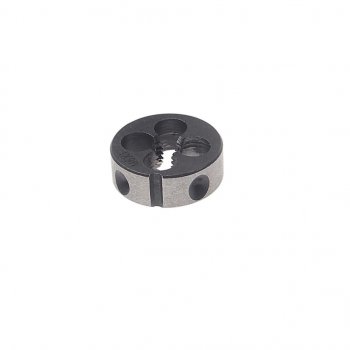 162 р. Плашка М06х1.0мм d=20мм в пластиковом футляре ROCKFORCE ROCKFORCE rf-die06100  с доставкой в г. Керчь. Увеличить фотографию 1