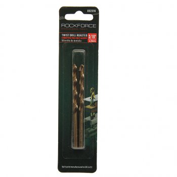 Сверло по металлу 4.8мм HSS Cobalt (2шт.) ROCKFORCE ROCKFORCE rf-ds2316