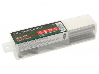 1 159 р. Сверло по металлу 11.0мм HSS (5шт.) ROCKFORCE ROCKFORCE rf-dsp110  с доставкой в г. Керчь. Увеличить фотографию 2