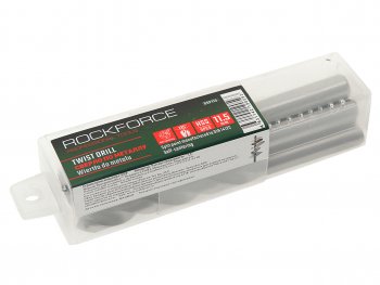 1 339 р. Сверло по металлу 11.5мм HSS (5шт.) ROCKFORCE ROCKFORCE rf-dsp115  с доставкой в г. Керчь. Увеличить фотографию 2