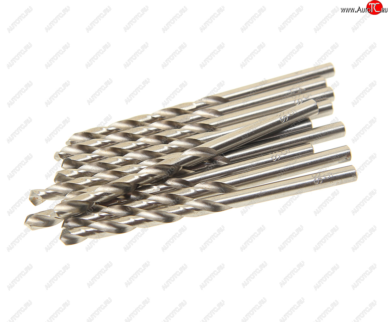 389 р. Сверло по металлу 4.5мм HSS (10шт.) ROCKFORCE ROCKFORCE rf-dsp45  с доставкой в г. Керчь