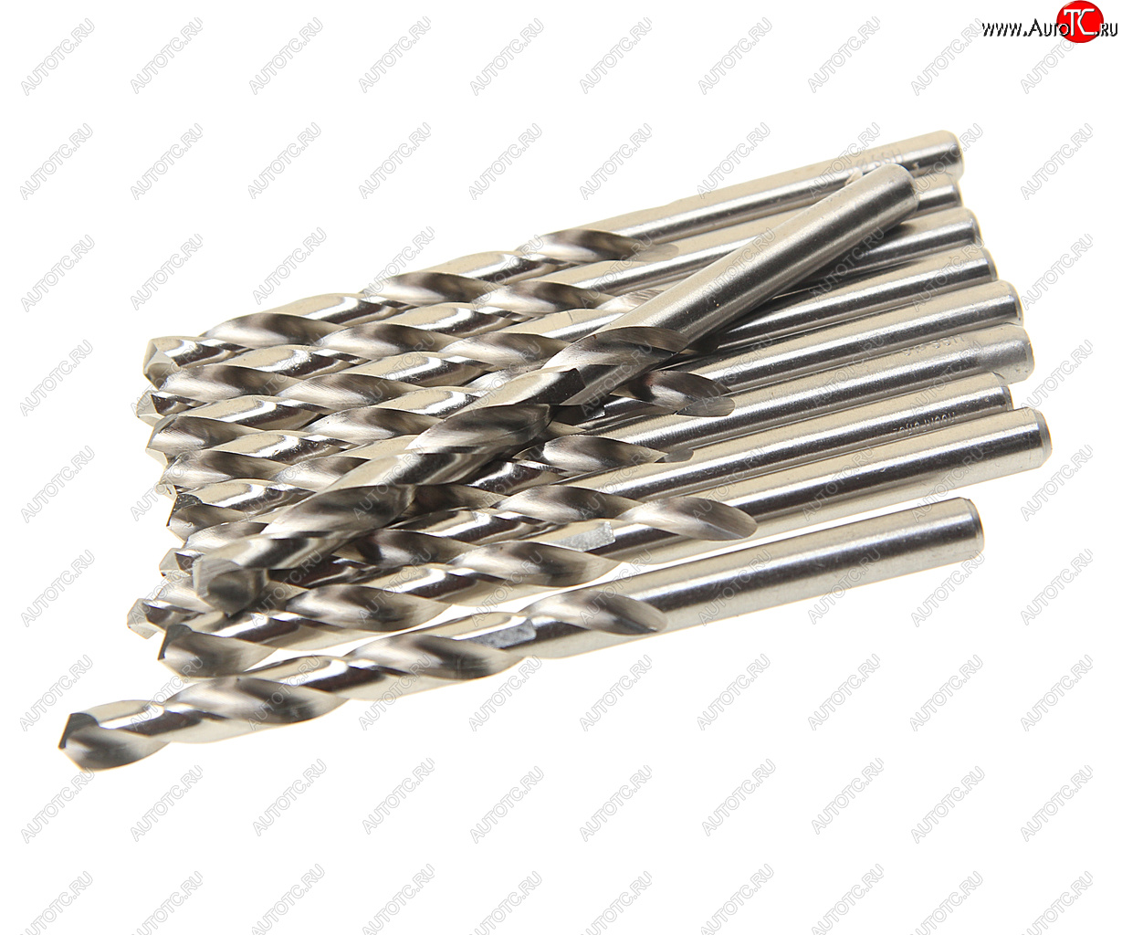 1 139 р. Сверло по металлу 8.0мм HSS (10шт.) ROCKFORCE ROCKFORCE rf-dsp80  с доставкой в г. Керчь