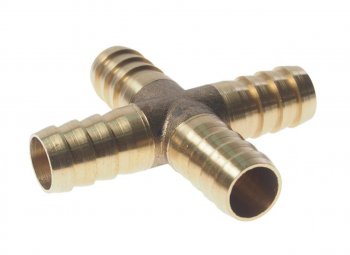299 р. Переходник для компрессора 14мм X-образный елочка ROCKFORCE ROCKFORCE rf-e102-45  с доставкой в г. Керчь. Увеличить фотографию 1