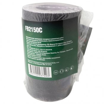 559 р. Бумага наждачная P-150 115ммх5м на тканевой основе рулон ROCKFORCE ROCKFORCE rf-fb2150c  с доставкой в г. Керчь. Увеличить фотографию 2