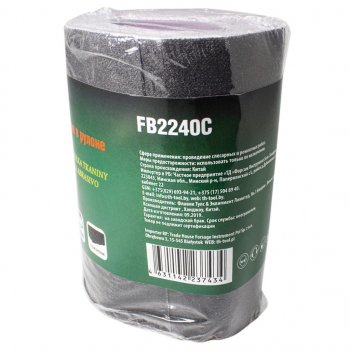 469 р. Бумага наждачная P-240 115ммх5м на тканевой основе рулон ROCKFORCE ROCKFORCE rf-fb2240c  с доставкой в г. Керчь. Увеличить фотографию 2