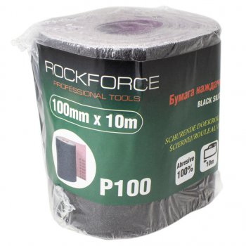 749 р. Бумага наждачная P-100 100ммх10м на тканевой основе рулон ROCKFORCE ROCKFORCE rf-fb4100c  с доставкой в г. Керчь. Увеличить фотографию 1