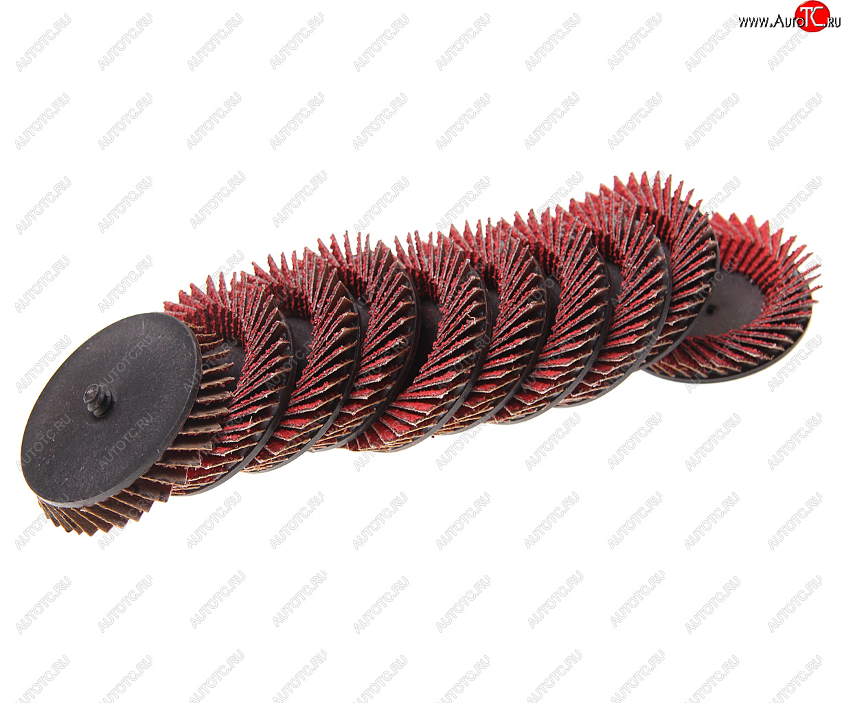 2 199 р. Круг шлифовальный лепестковый 75мм (№36) 10шт. ROCKFORCE ROCKFORCE rf-fd336c  с доставкой в г. Керчь