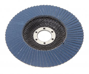 159 р. Круг лепестковый торцевой 125х22мм P120 ROCKFORCE ROCKFORCE rf-fd5120g  с доставкой в г. Керчь. Увеличить фотографию 2