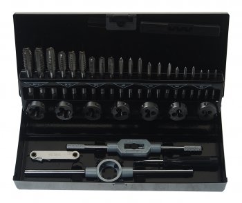 3 299 р. Набор метчиков и плашек 32 предмета ROCKFORCE ROCKFORCE rf-m032-1 ROCKFORCE rf-m032-1  с доставкой в г. Керчь. Увеличить фотографию 2