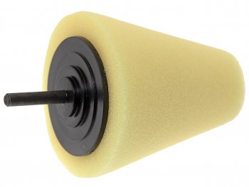 459 р. Губка для полировки 80x30мм конусная для дрели желтая ROCKFORCE ROCKFORCE rf-pl80h  с доставкой в г. Керчь. Увеличить фотографию 1
