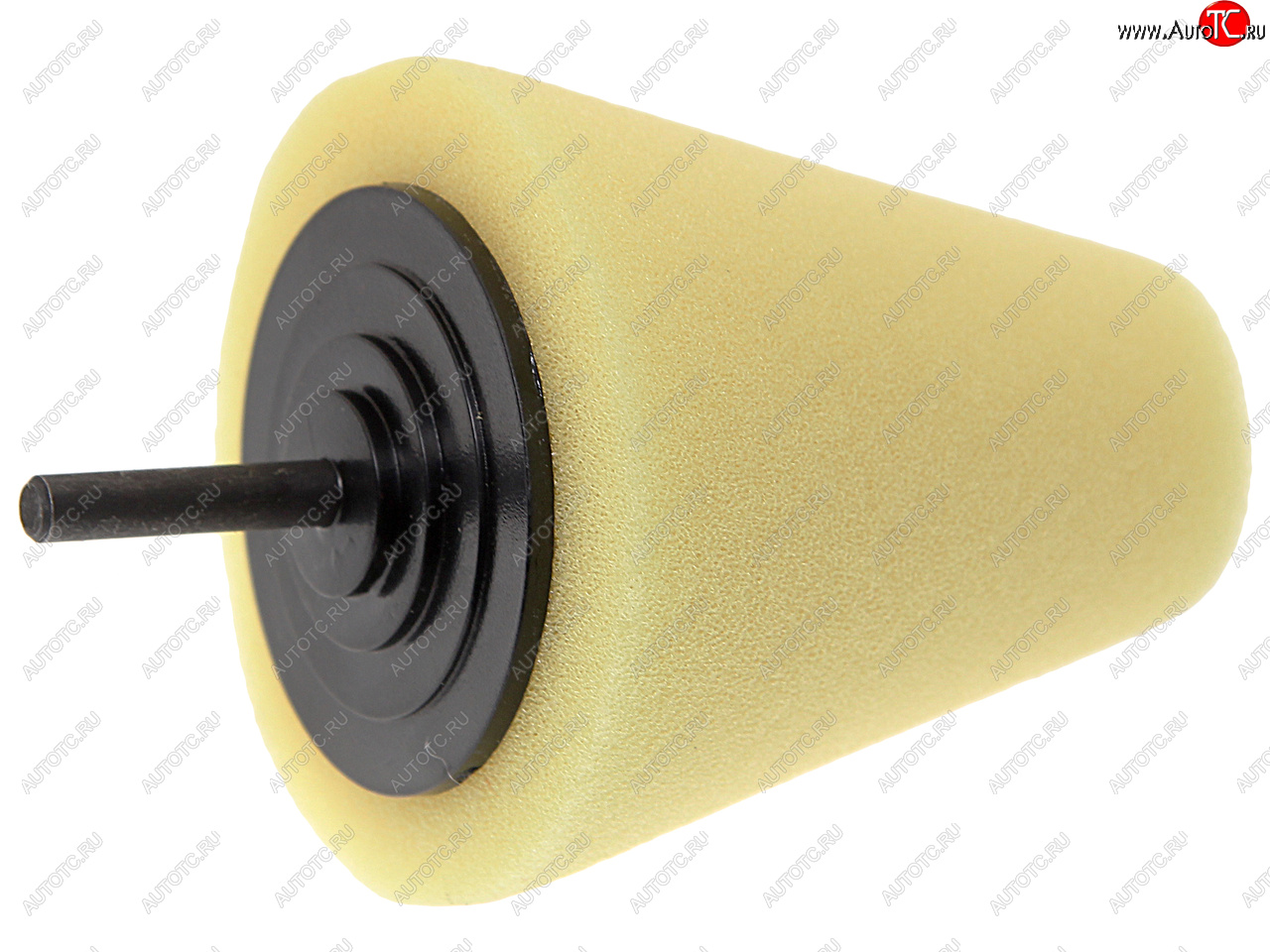 459 р. Губка для полировки 80x30мм конусная для дрели желтая ROCKFORCE ROCKFORCE rf-pl80h  с доставкой в г. Керчь