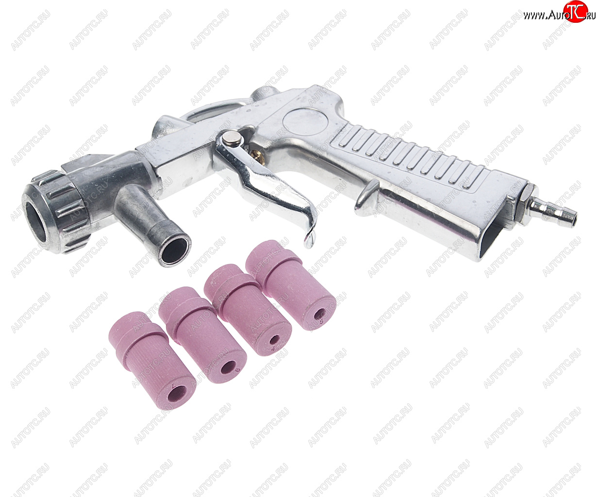 2 069 р. Пистолет пескоструйный для SB10G с соплами 4-7мм 4шт. ROCKFORCE ROCKFORCE rf-sbc-gun5  с доставкой в г. Керчь