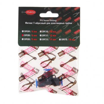 60 р. Фитинг для пластиковых трубок Т-образный 6мм ROCKFORCE ROCKFORCE rf-spe06 ROCKFORCE rf-spe06  с доставкой в г. Керчь. Увеличить фотографию 2