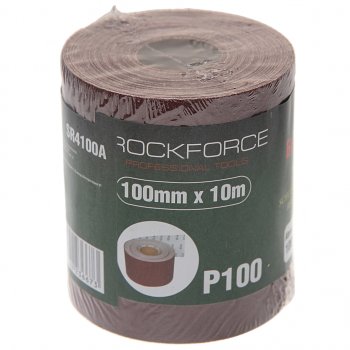 559 р. Бумага наждачная P-100 100ммх10м рулон ROCKFORCE ROCKFORCE rf-sr4100a  с доставкой в г. Керчь. Увеличить фотографию 1