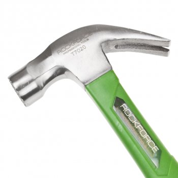 699 р. Молоток гвоздодер 0.560кг фибергласовая ручка ROCKFORCE ROCKFORCE rf-t7020  с доставкой в г. Керчь. Увеличить фотографию 2