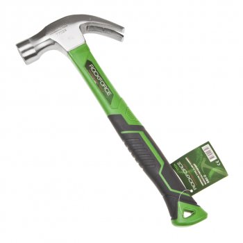 659 р. Молоток гвоздодер 0.680кг фибергласовая ручка ROCKFORCE ROCKFORCE rf-t7024  с доставкой в г. Керчь. Увеличить фотографию 1