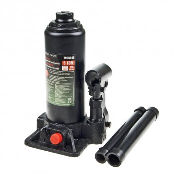 2 489 р. Домкрат бутылочный 5т 195-395мм с клапаном в кейсе ROCKFORCE ROCKFORCE rf-t90504s(ds) ROCKFORCE rf-t90504s(ds)  с доставкой в г. Керчь. Увеличить фотографию 1