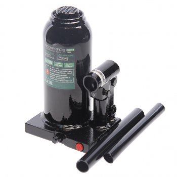 3 699 р. Домкрат бутылочный 6т 185-360мм с клапаном ROCKFORCE ROCKFORCE rf-t90604seuro  с доставкой в г. Керчь. Увеличить фотографию 1