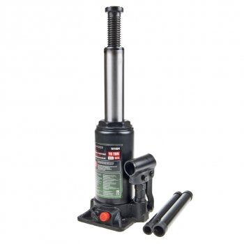 3 199 р. Домкрат бутылочный 10т 200-385мм с клапаном ROCKFORCE ROCKFORCE rf-t91004(ds)  с доставкой в г. Керчь. Увеличить фотографию 2