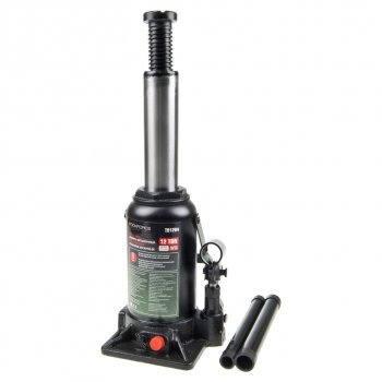 3 789 р. Домкрат бутылочный 12т 217-407мм с клапаном ROCKFORCE ROCKFORCE rf-t91204(ds)  с доставкой в г. Керчь. Увеличить фотографию 2