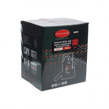 11 999 р. Домкрат бутылочный 30т 240-370мм низкопрофильный ROCKFORCE ROCKFORCE rf-t93007  с доставкой в г. Керчь. Увеличить фотографию 2