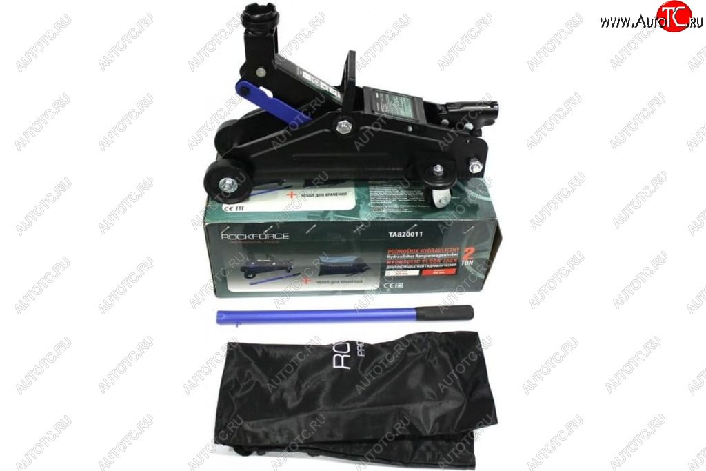 3 999 р. Домкрат подкатной 2т 135-310мм усиленный Profi ROCKFORCE ROCKFORCE rf-ta820011  с доставкой в г. Керчь