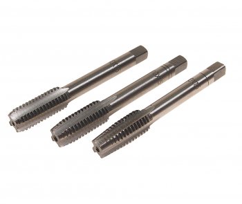 339 р. Метчик М10x1.5мм комплект 3шт. в пластиковом футляре ROCKFORCE ROCKFORCE rf-tap10150  с доставкой в г. Керчь. Увеличить фотографию 1