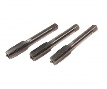 369 р. Метчик М11x1.5мм комплект 3шт. в пластиковом футляре ROCKFORCE ROCKFORCE rf-tap11150  с доставкой в г. Керчь. Увеличить фотографию 1