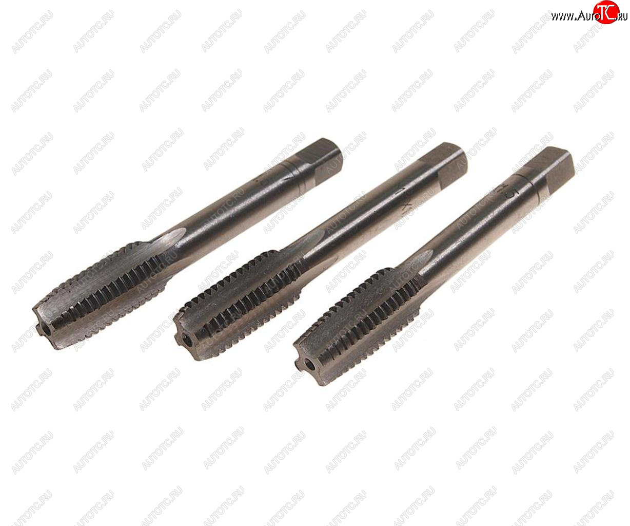 369 р. Метчик М11x1.5мм комплект 3шт. в пластиковом футляре ROCKFORCE ROCKFORCE rf-tap11150  с доставкой в г. Керчь