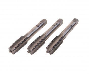 319 р. Метчик М12x1.5мм комплект 3шт. в пластиковом футляре ROCKFORCE ROCKFORCE rf-tap12150  с доставкой в г. Керчь. Увеличить фотографию 1