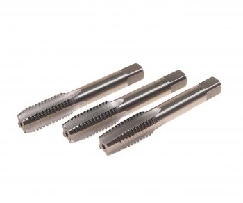 529 р. Метчик М14x2.0мм комплект 3шт. в пластиковом футляре ROCKFORCE ROCKFORCE rf-tap14200  с доставкой в г. Керчь. Увеличить фотографию 1