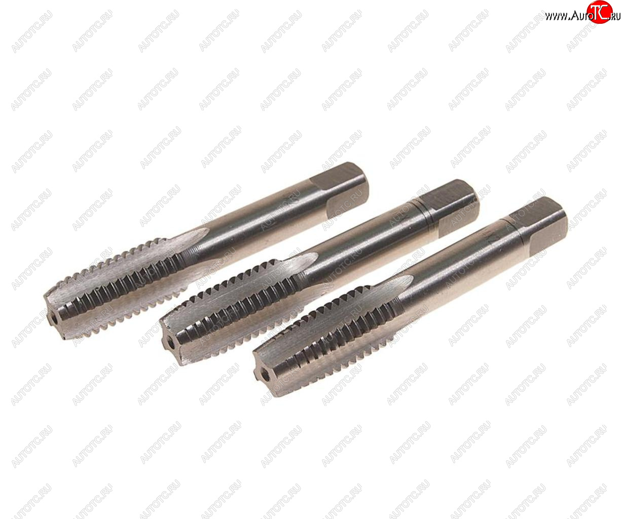 529 р. Метчик М14x2.0мм комплект 3шт. в пластиковом футляре ROCKFORCE ROCKFORCE rf-tap14200  с доставкой в г. Керчь
