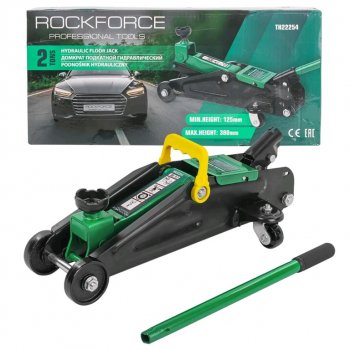 4 399 р. Домкрат подкатной 2т 125-380мм ROCKFORCE ROCKFORCE rf-th22254  с доставкой в г. Керчь. Увеличить фотографию 1
