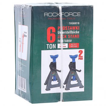 6 499 р. Стойка ремонтная 6т h=400-620мм 2шт. ROCKFORCE ROCKFORCE rf-th56001b  с доставкой в г. Керчь. Увеличить фотографию 4
