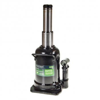 9 449 р. Домкрат бутылочный 10т 210-520мм 2-х плунжерный ROCKFORCE ROCKFORCE rf-th810001big  с доставкой в г. Керчь. Увеличить фотографию 2