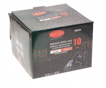 7 199 р. Домкрат бутылочный 10т 125-215мм 2-х плунжерный ROCKFORCE ROCKFORCE rf-th810002  с доставкой в г. Керчь. Увеличить фотографию 3