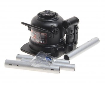 7 199 р. Домкрат бутылочный 10т 125-215мм 2-х плунжерный ROCKFORCE ROCKFORCE rf-th810002  с доставкой в г. Керчь. Увеличить фотографию 1
