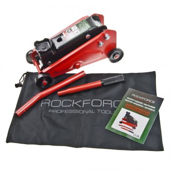 4 499 р. Домкрат подкатной 2.5т 135-395мм для кроссоверов и микроавтобусов ROCKFORCE ROCKFORCE rf-tr20005(new)  с доставкой в г. Керчь. Увеличить фотографию 4