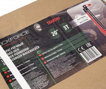 6 999 р. Домкрат реечный 3т 155-420мм ROCKFORCE ROCKFORCE rf-tra8205  с доставкой в г. Керчь. Увеличить фотографию 8