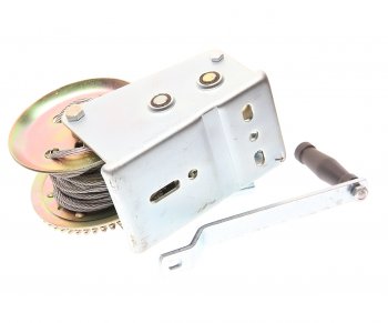 5 349 р. Лебедка барабанная 1.3т L=10м тросовая ROCKFORCE ROCKFORCE rf-trt1301c  с доставкой в г. Керчь. Увеличить фотографию 2