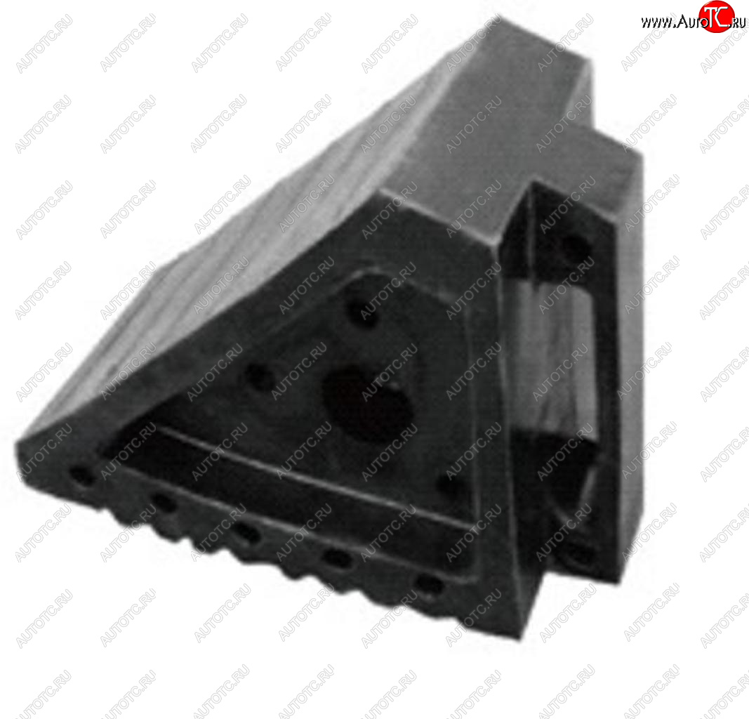 1 269 р. Упор противооткатный резиновый 170х100х150мм с ручкой ROCKFORCE ROCKFORCE rf-trts001 ROCKFORCE rf-trts001  с доставкой в г. Керчь